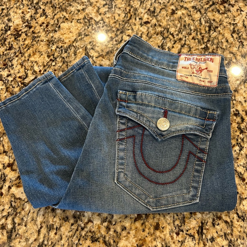 True Religion Halle High Rise Super Skinny Jeans Size 29